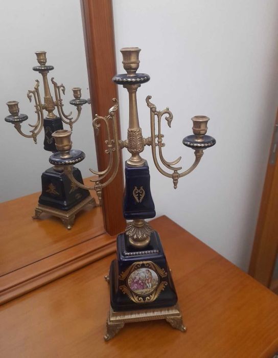 LIMOGES 2x Castiçais