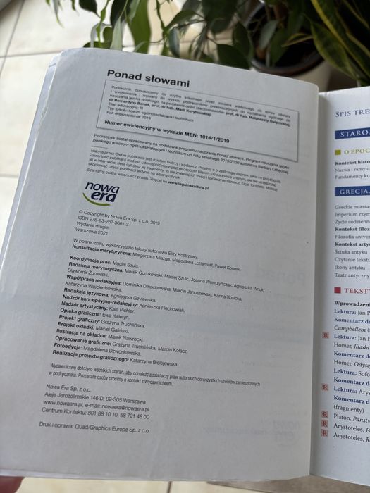 Ponad słowami cz.1 i 2.  Stan bdb, Nowa Era
