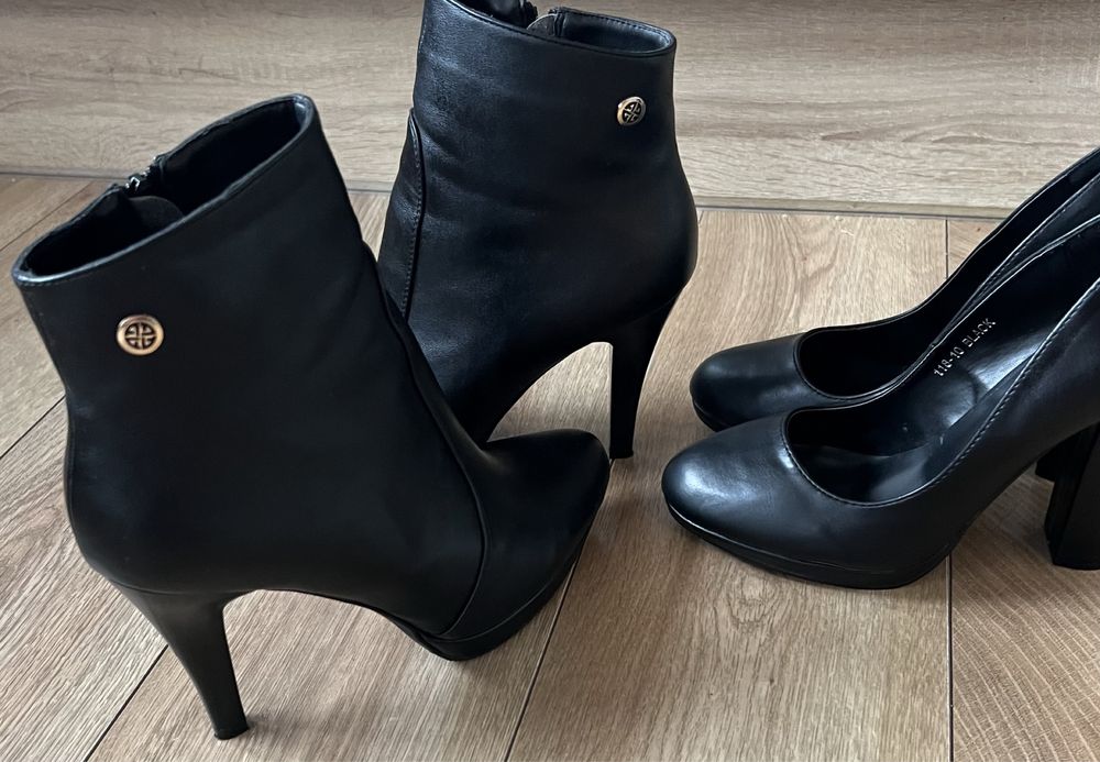 Nowe botki plus czółenka gratis 38