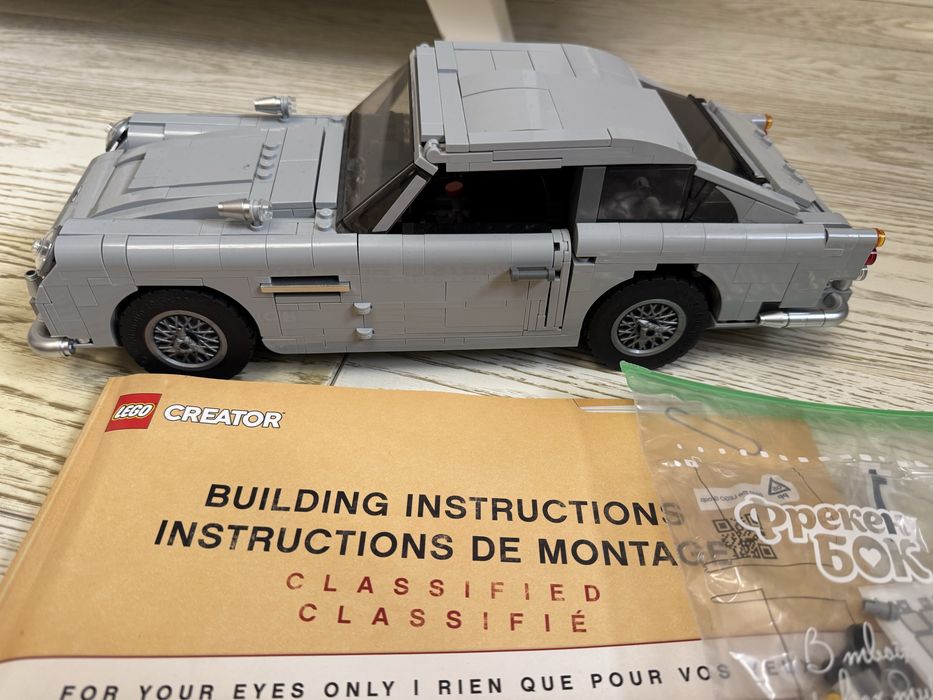 LEGO Creator James Bond Aston Martin DB5 (10262), оригінал