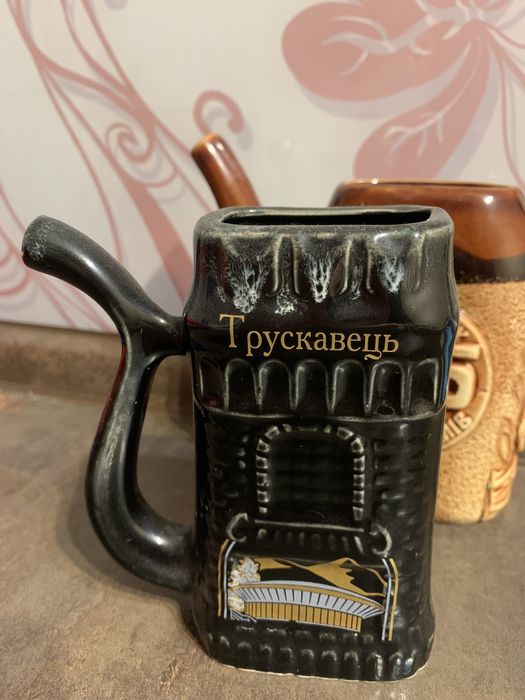 Кружка поилка для воды из Трускавца