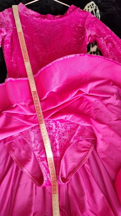 Сукня бейсик для бальних танців dance me, 36 р. ріст 134 - 140 бейсік