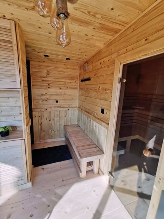 Sauna Suwałki - Augustów jezioro Blizno