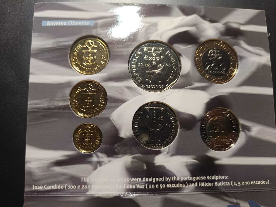 2000 – BNC – Série anual de moedas correntes (Jogos Olímpicos Sidney)