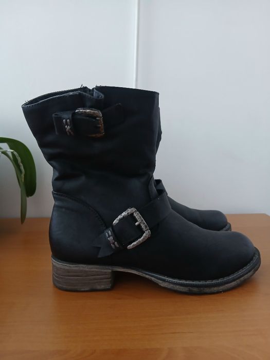 Зимние ботинки фирмы Rieker оригинал