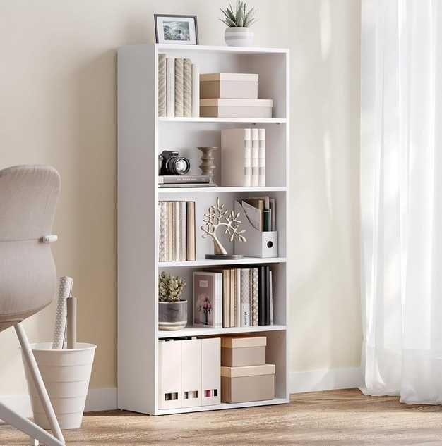 Estante branca 134,2 x 60 x 24 cm - NOVO e embalado - ENVIO GRÁTIS