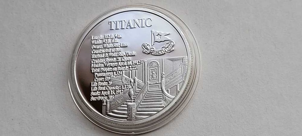 moneta Titanic RMS