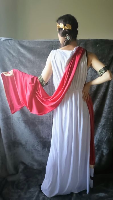 Kostium dla dorosłych Rzymska Cesarzowa Grecka bogini