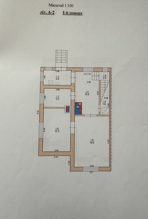Продаж  будинку 113м2 вул. Б. Хмельницького м. Дрогобич