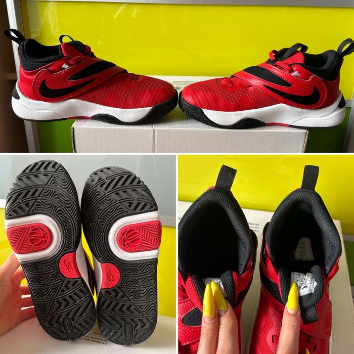 ‼️ кросівки Nike Team Hustle D 11 33,5 оригінал хайтопи