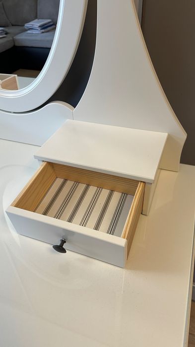 Toaletka biała IKEA Hemnes 100x50cm