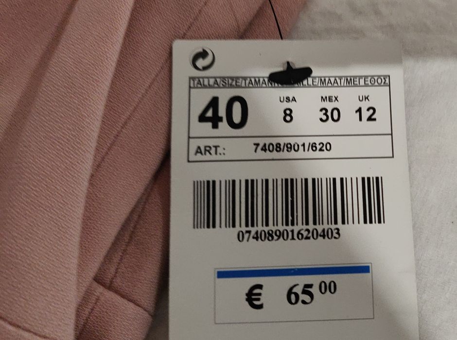 Vestido Zara em linho