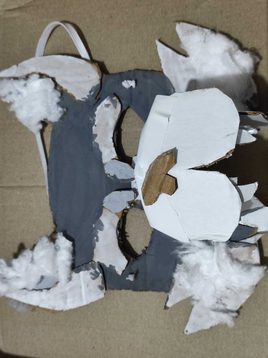 Maska wilka karnawał