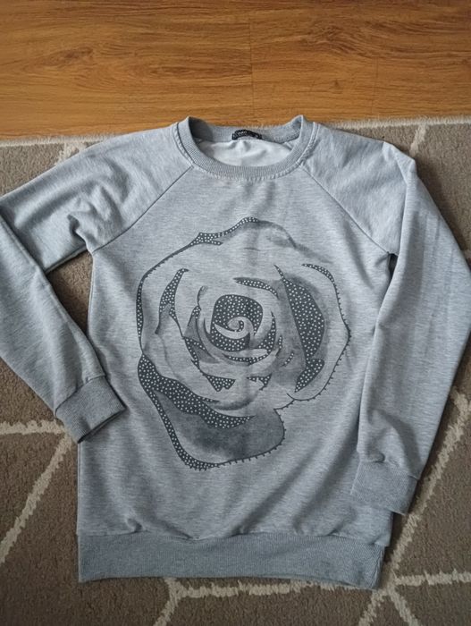 Bluza damska szara