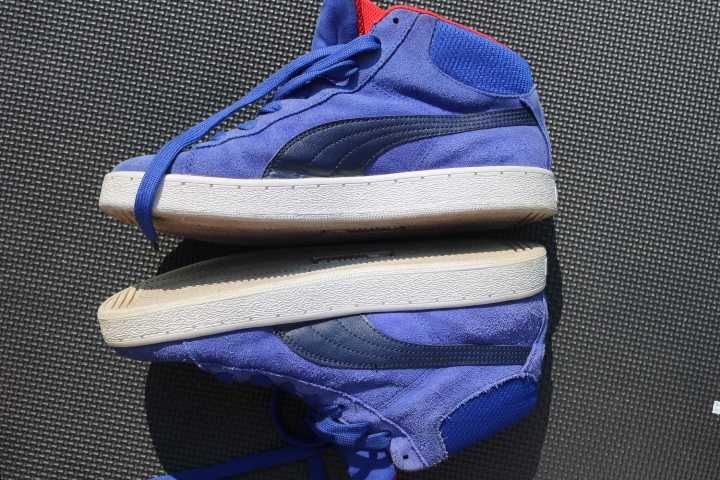 Skórzane trampki za kostkę Puma .Rozmiar 39