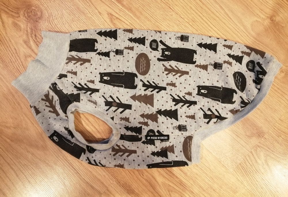 Bluza Pieski w Kreski, rozm 65
