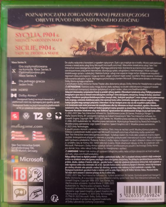 Mafia old country xbox