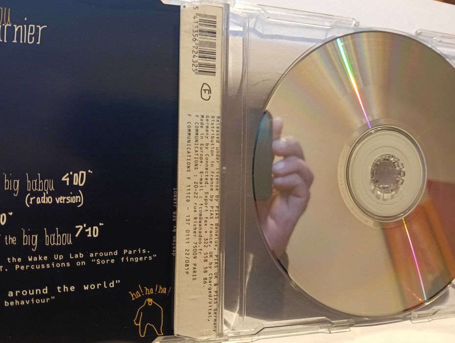 Cd Single Laurent Garnier (The Sound of Big Babou)