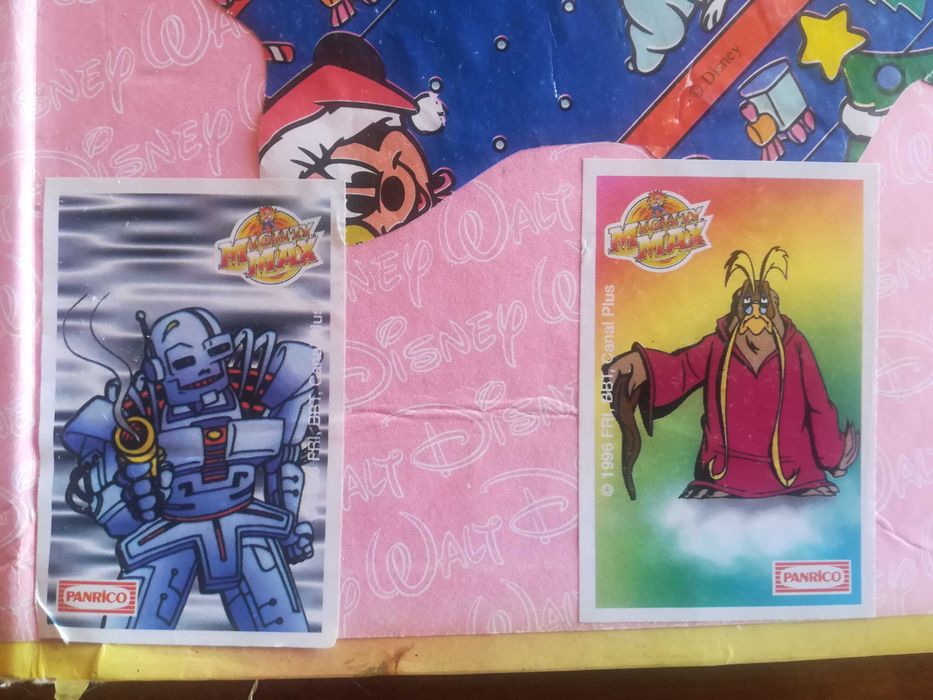 Lote Cromos Autocolantes Bollycao Panrico Kinder panimi