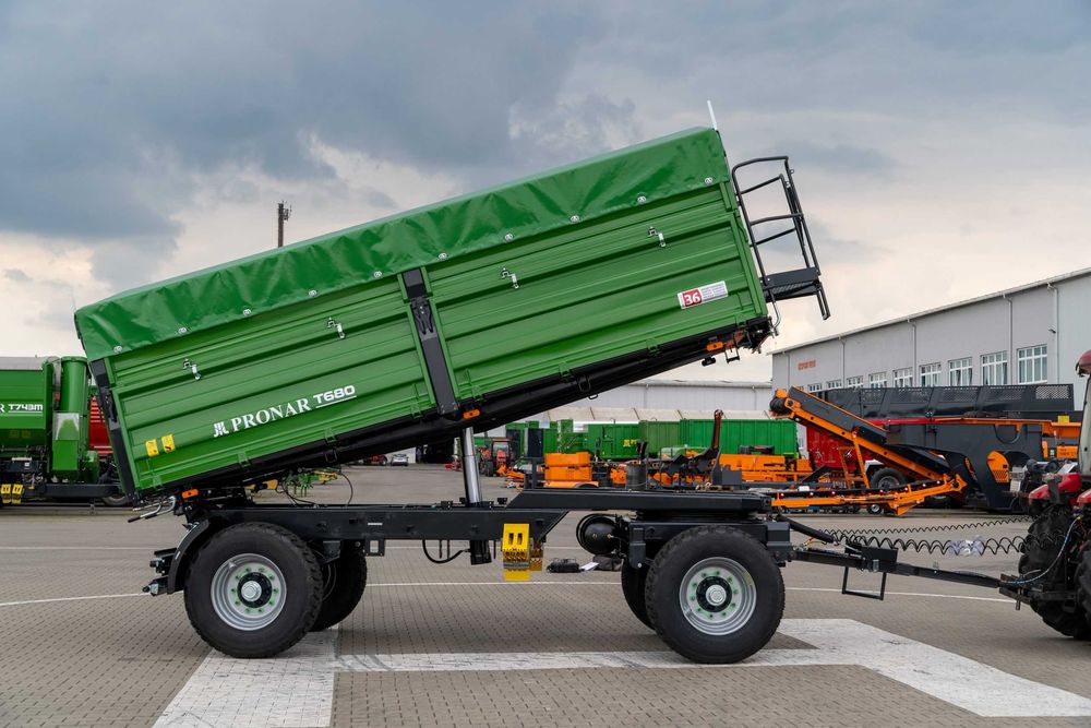 Przyczepa paletowa Pronar T680 plandeka Gratis PT610, PT612, PT512 510
