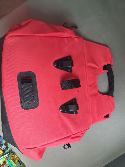 Nowe torby rowerowe na bagażnik 2x10L z pokrowcem