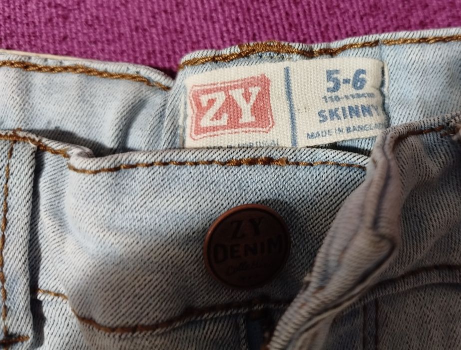 calças de ganga zippy