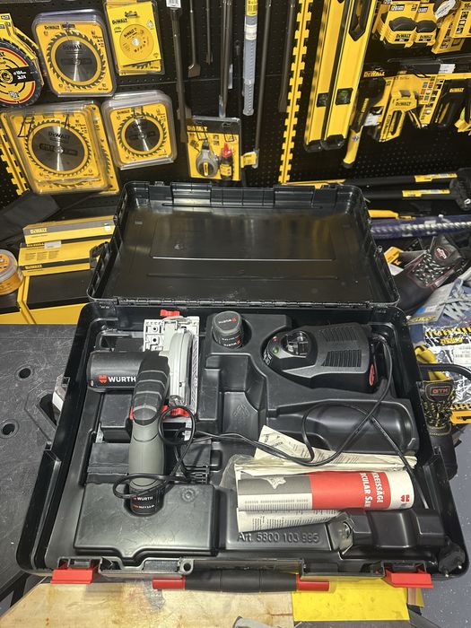 Акумуляторна дискова міні пила Wurth HKS 10-A 12-A Bosch GKS 12V-26