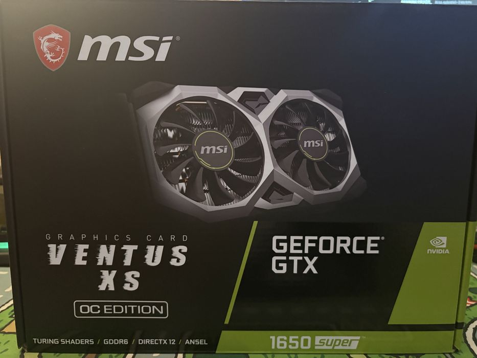 MSI GTX 1650 super OC Ventus xs