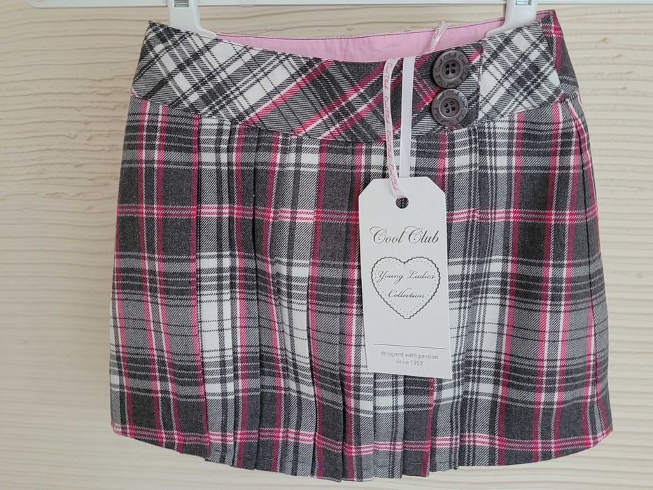 Nowa spódnica r. 98 Cool Club Smyk w kratkę