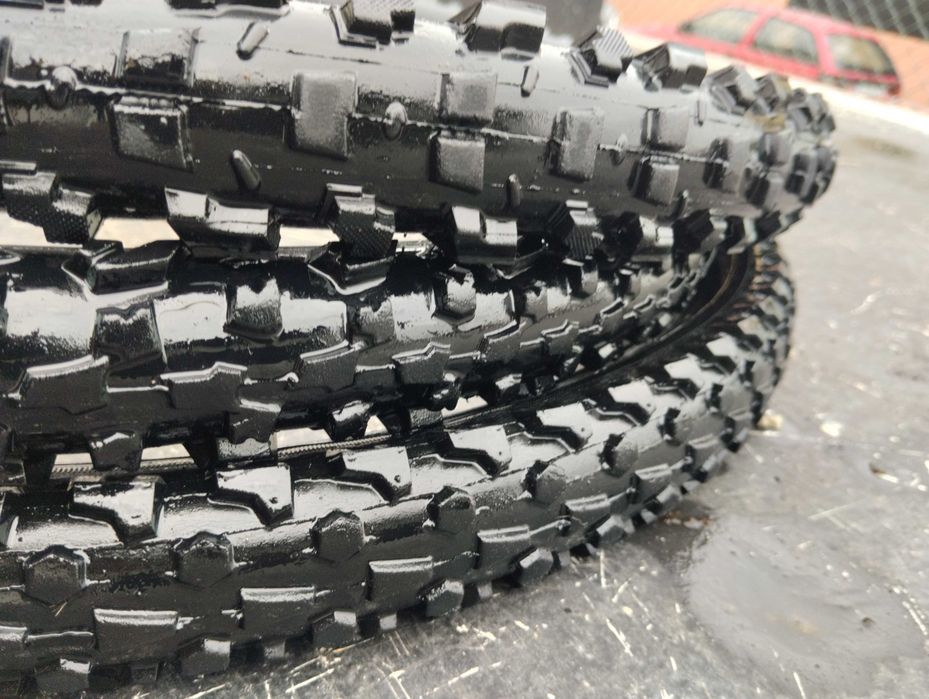 5 pneus btt 26x2.10 baixa de preço