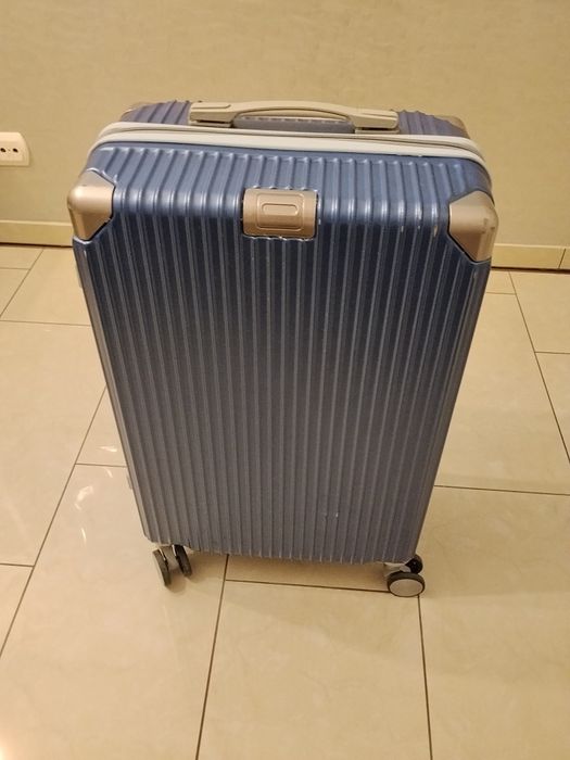 Walizka duża niebieska podróże