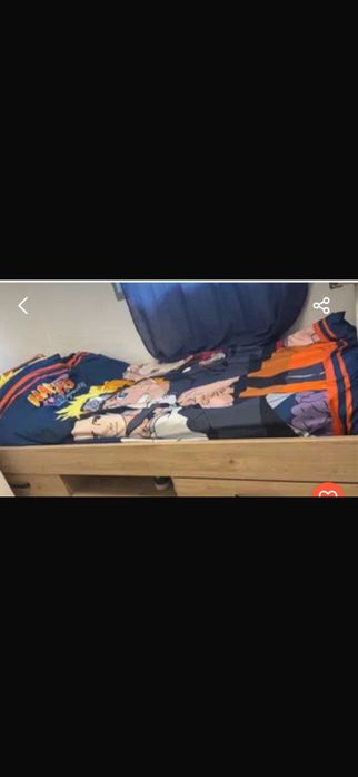 Cama solteiro Hommy casa