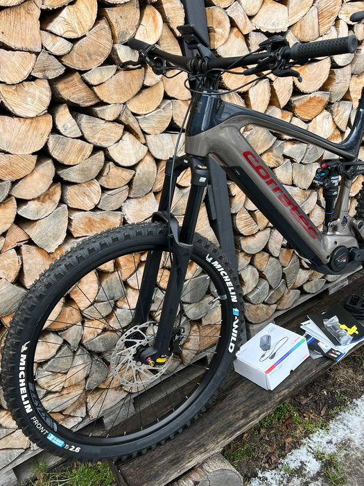 750Wh Enduro FULL CORRATEC E-Power RS 160 L rower elektryczny Bosch CX 4 85Nm Ebike GX 12s sztyca dropper