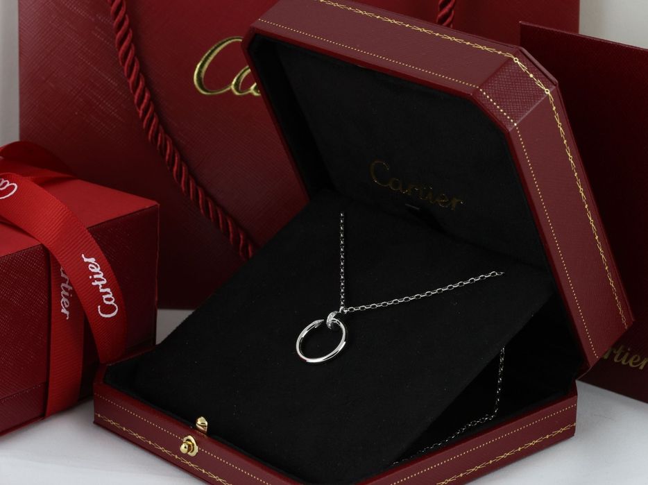 Золотой подвес Juste un Clou (Гвоздь) CARTIER с бриллиантами - 0,14 сt