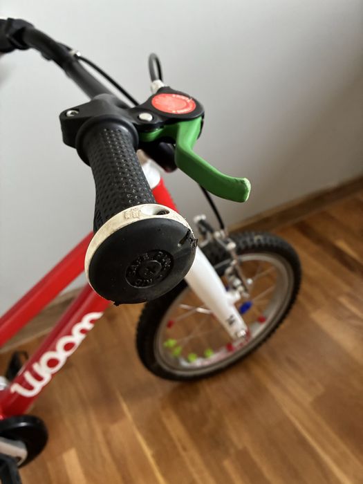 Rower dziecięcy Woom 2 czerwony aluminiowy