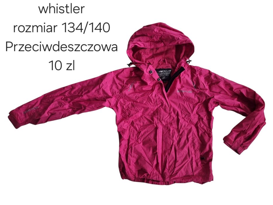 Kurtka Przeciwdeszczowa Whistler rozmiar 134/140 cm