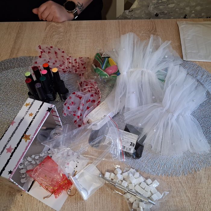 Zestaw do paznokci duża ilość