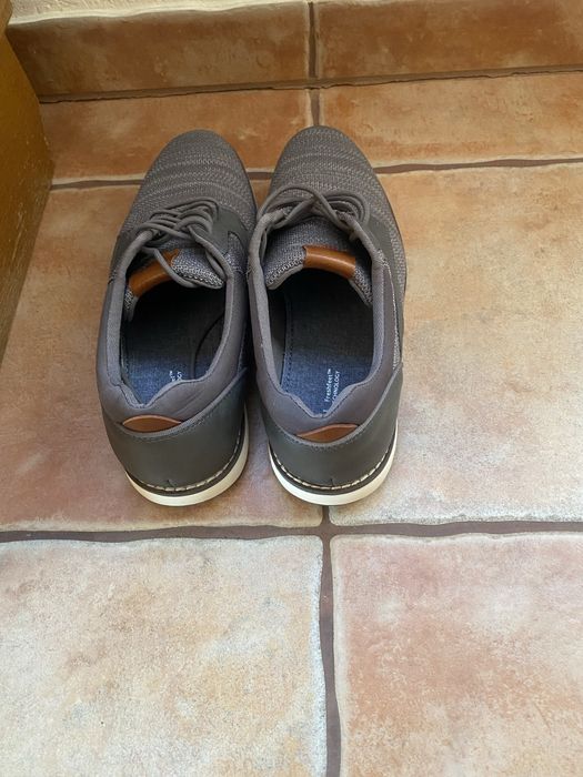 Półbuty męskie szare M&S rozmiar 45