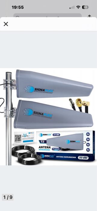 Antena kierunkowa SignaFlex Uzywana 1.5 mies gwarancja