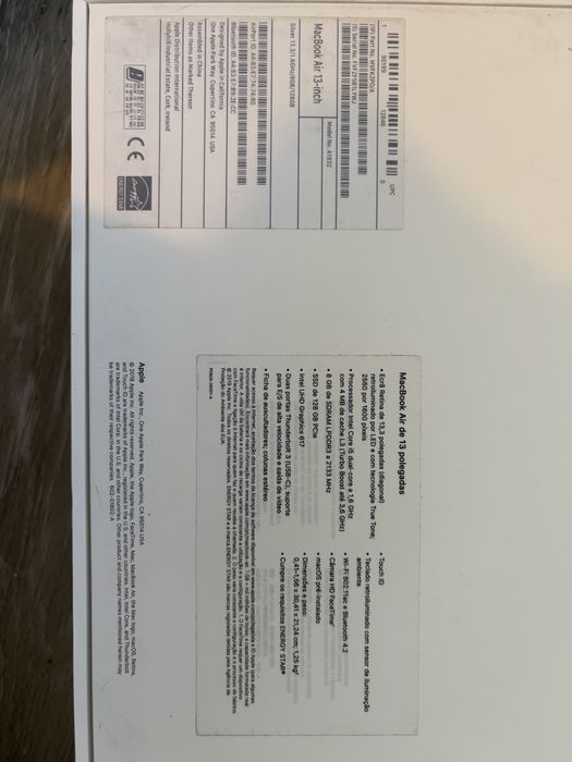 Macbook Air 2019