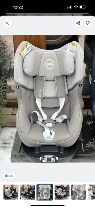 Автокрісло Cybex Sirona M2 i-Size з Базою M2