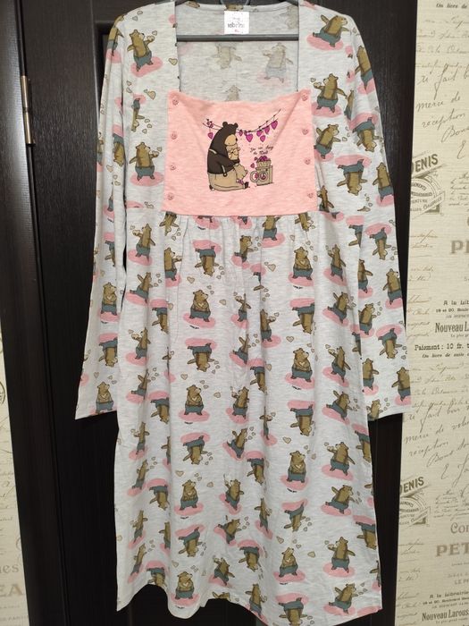 НОВА нічна сорочка для вагітних і мам-годувальниць Sabrina