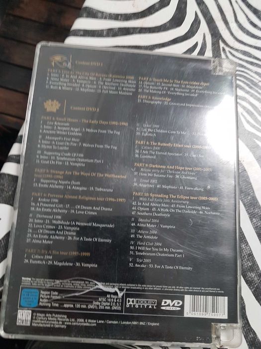Dvd Moonspell Lusitanian metal