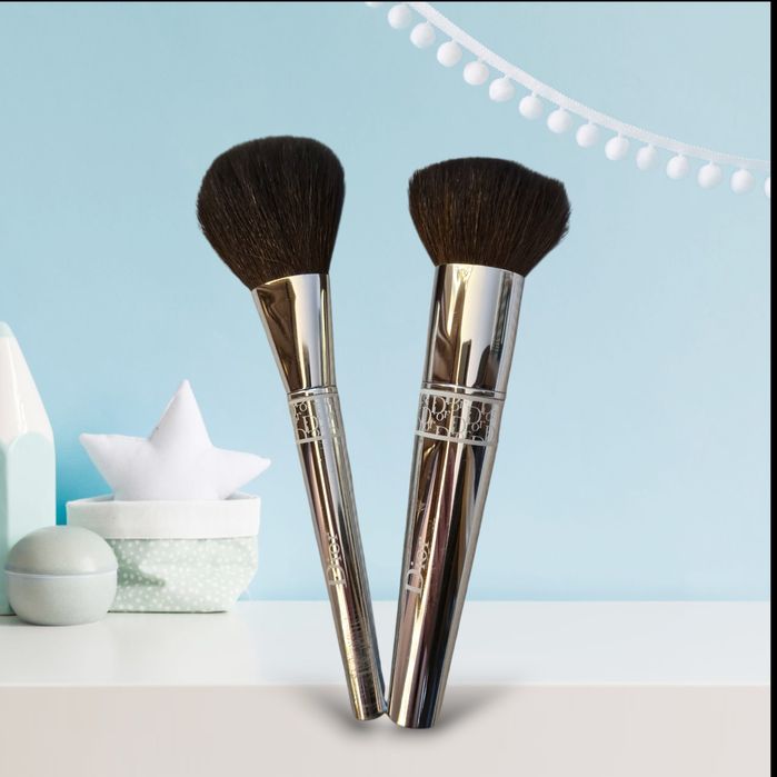 Dior pędzel do pudru i różu komplet o wartości 600 zł