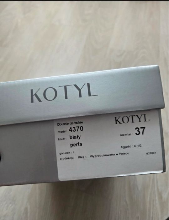 Buty ślubne taneczne kotyl 37 buty taneczne perłowe białe