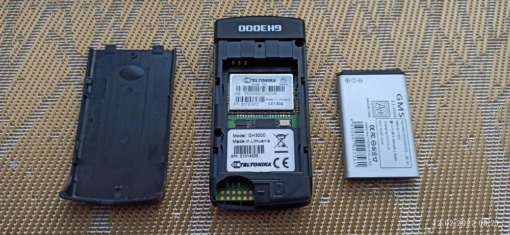 мобильный телефон трекер Teltonika GH3000 GSM/GPRS/GPS с батареей