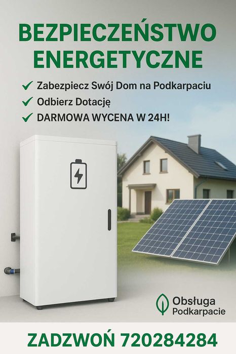 Magazyn Energii z dotacją Fotowoltaika zasilanie awaryjne