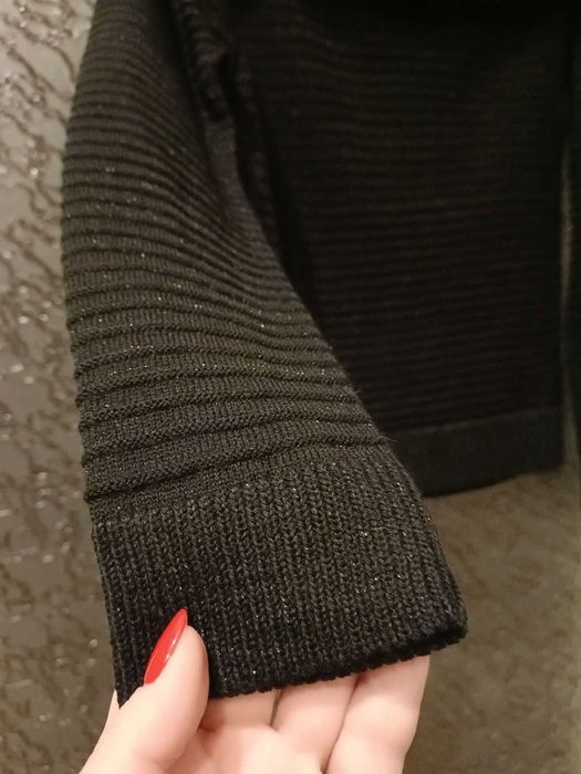 Sweter z wywijanym dekoltem Promod rozm. 38/M