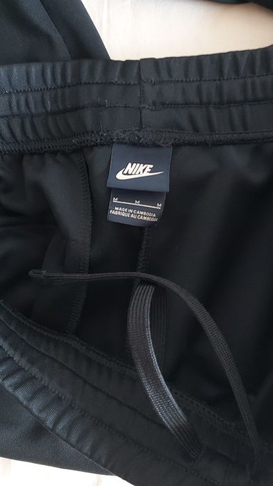 Calças de fato de treino azuis Nike