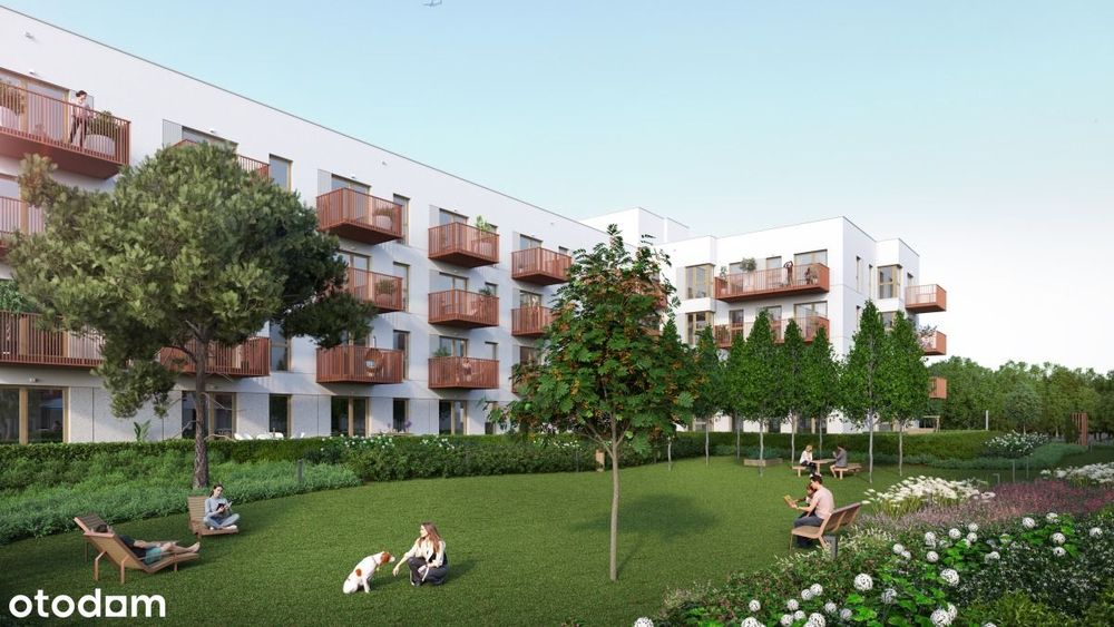 2-pokojowe mieszkanie 36m2 + ogródek